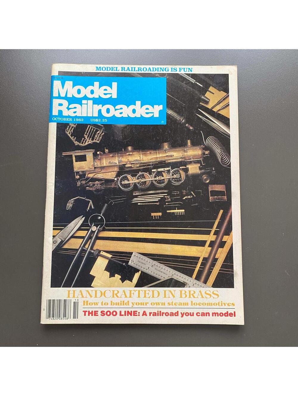 Model Railroader October 1982 Vintage History Magazine